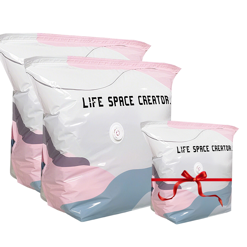 💐 ACHETEZ 2, OBTENEZ 1 GRATUIT ! 🧺 Sacs de rangement sous vide sans pompe – Gain de place jusqu’à 80% – Matériau résistant PA+PE, idéal pour vêtements, literie & coussins 🛏️