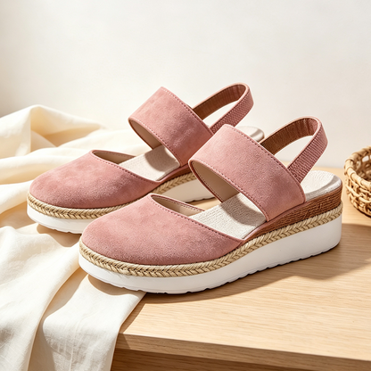 DERNIER JOUR – 80 % DE RÉDUCTION Sandales confortables pour femme avec boucle métallique & semelle souple