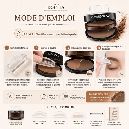 DOCTIA™ - Des sourcils parfaits en 5 secondes