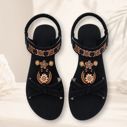🏆 Meilleure vente 2026 – 👡 Offre limitée : -50 % sur les sandales slingback fleuries tendance pour femme, style bohème, sandales plates idéales pour les vacances à la plage, chaussures décontractées et polyvalentes pour femmes et filles.