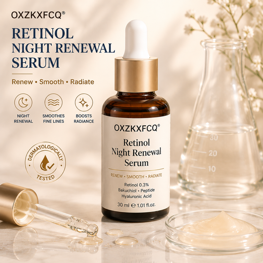 OXZKXFCQ® Sérum de renouvellement nocturne au rétinol