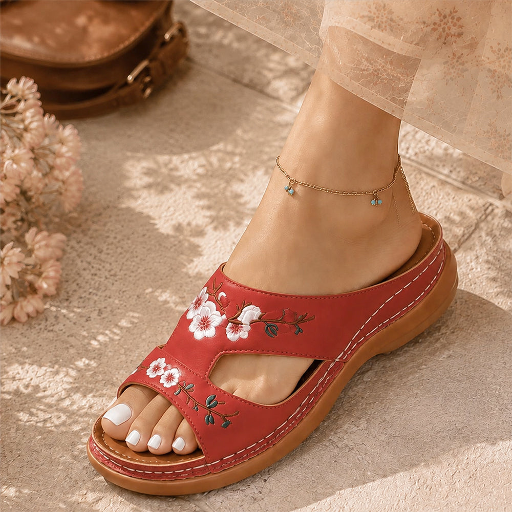 🌸 DERNIER JOUR – 80 % DE RÉDUCTION Sandales confortables pour femme avec boucle métallique & semelle souple