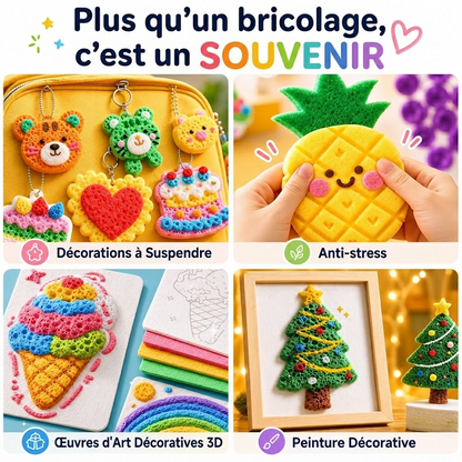 ✨ Aujourd’hui seulement : -80 % 🎠 | IEY® Stylo d’art 3D en relief – Donnez vie à vos dessins ! 🪄🎨