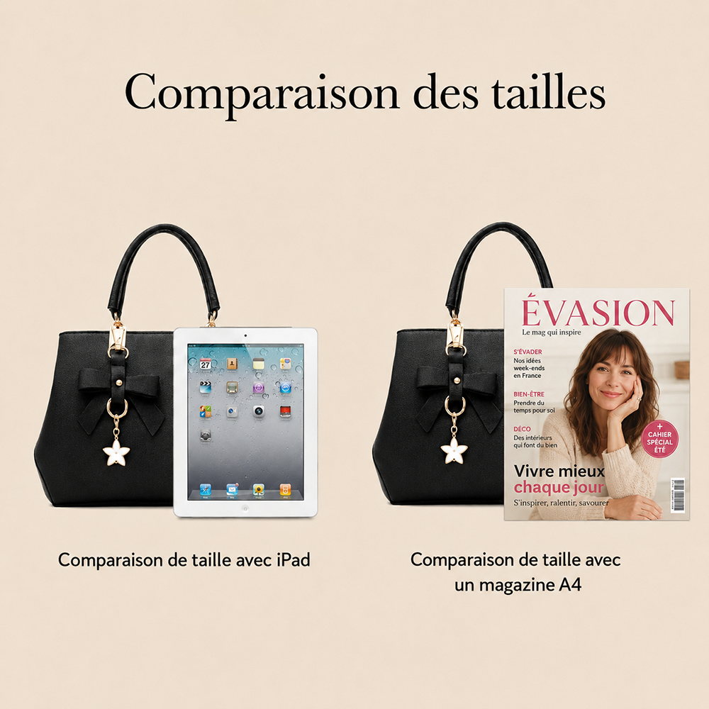 🇫🇷Sac à main élégant pour femme – compact, spacieux & polyvalent.