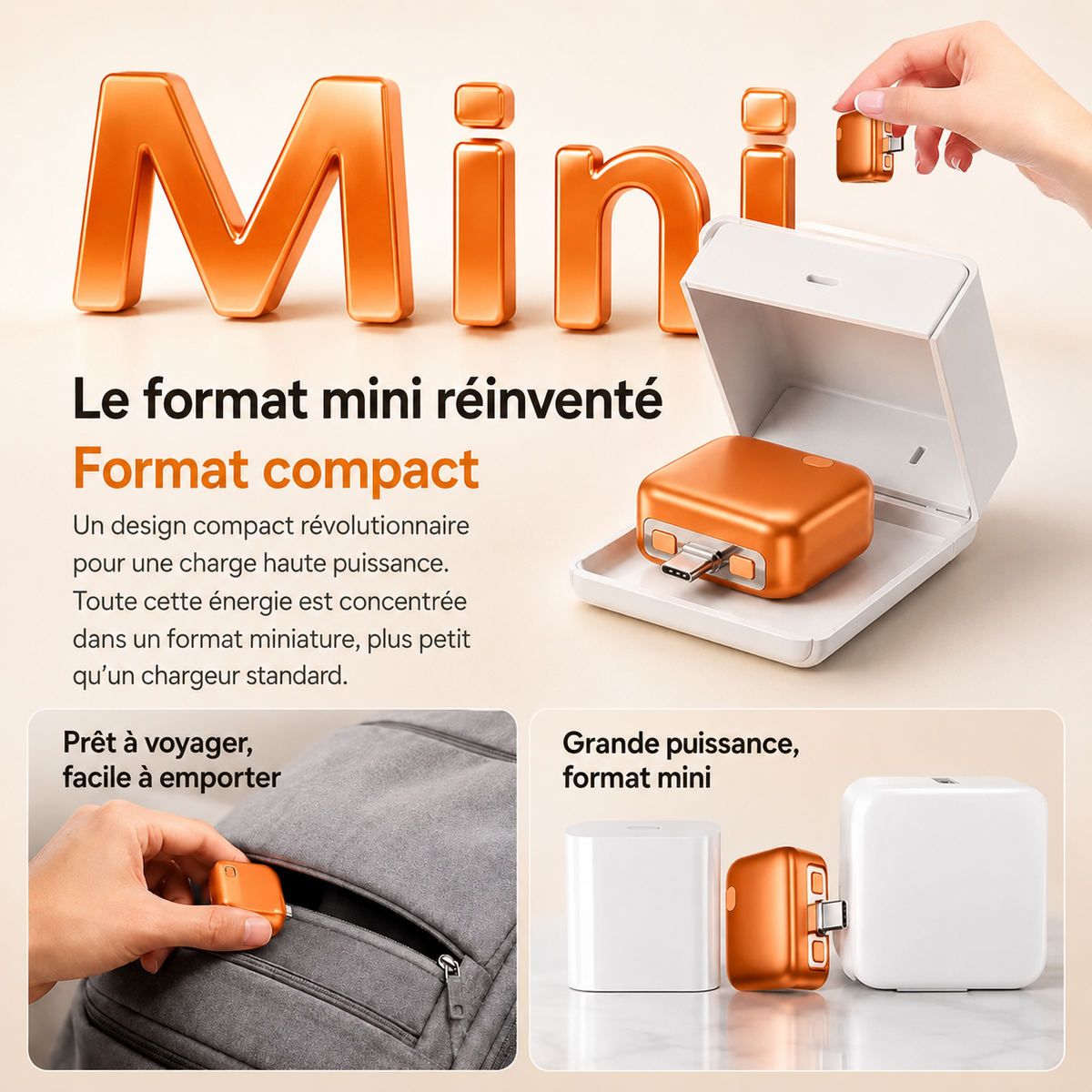 Protecteur de charge USB-C 140 W avec IA et arrêt automatique à pleine charge