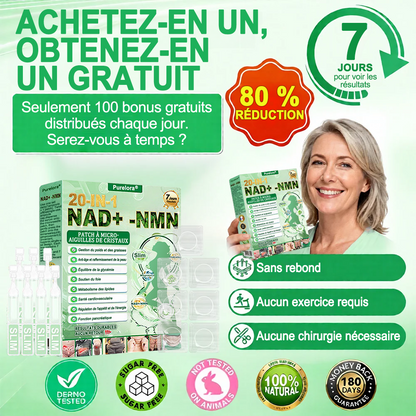 🔥 Nouveauté | Purelora® Système Nano à Microaiguilles Cristallines avec Activation NAD⁺ & Solution Minceur et Bien-être 20-en-1