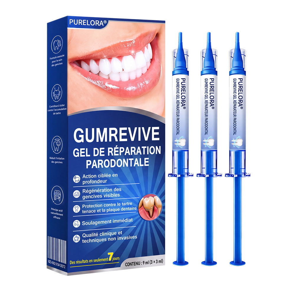 🧑‍⚕️🦷Purelora®  GumRevive Gel Réparateur Parodontal ✨