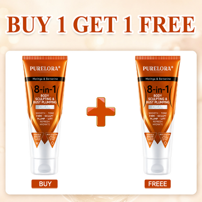 𝐎𝐟𝐟𝐢𝐜𝐢𝐚𝐥 𝐁𝐫𝐚𝐧𝐝 𝐒𝐭𝐨𝐫𝐞 | PURELORA ® Crème 8-en-1 au moringa et à la berbérine pour modeler la silhouette et repulper la poitrine : lisse · raffermit · tonifie · sculpte · rafraîchit · hydrate · repulpe · lifte