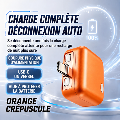Protecteur de charge USB-C 140 W avec IA et arrêt automatique à pleine charge