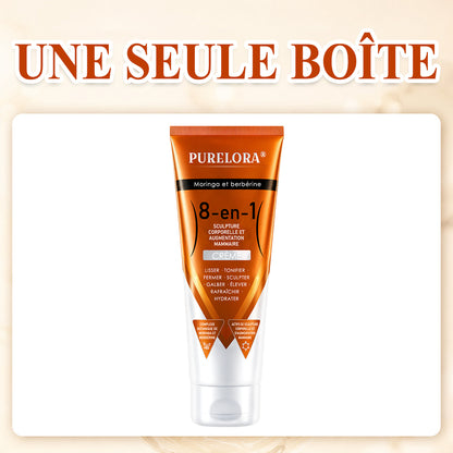 𝐎𝐟𝐟𝐢𝐜𝐢𝐚𝐥 𝐁𝐫𝐚𝐧𝐝 𝐒𝐭𝐨𝐫𝐞 |PURELORA® Moringa & Berberine 8-in-1 Body Sculpting & Bust Plumping Cream Smooth · Firm · Tone · Sculpt · Refresh · Hydrate · Plump · Lift