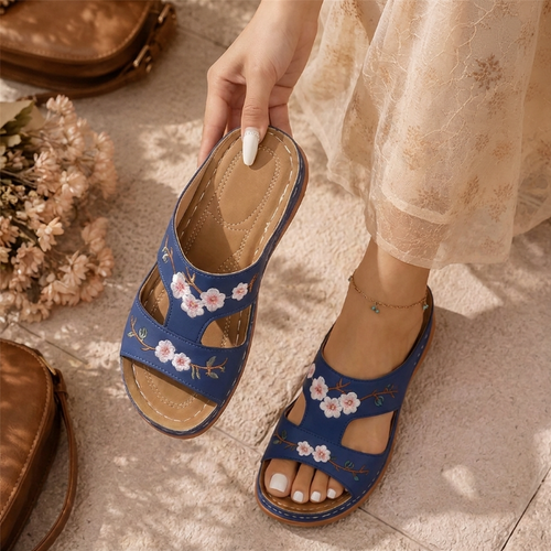 🌸 DERNIER JOUR – 80 % DE RÉDUCTION Sandales confortables pour femme avec boucle métallique & semelle souple