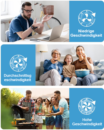❄️ BVJ tragbarer Sprühventilator❄️ | Bis zu 30 Std. Akkulaufzeit • 600-ml-Wassertank • USB-Aufladung • Leiser Betrieb | Ideal für Zuhause, Büro, Camping & Reisen