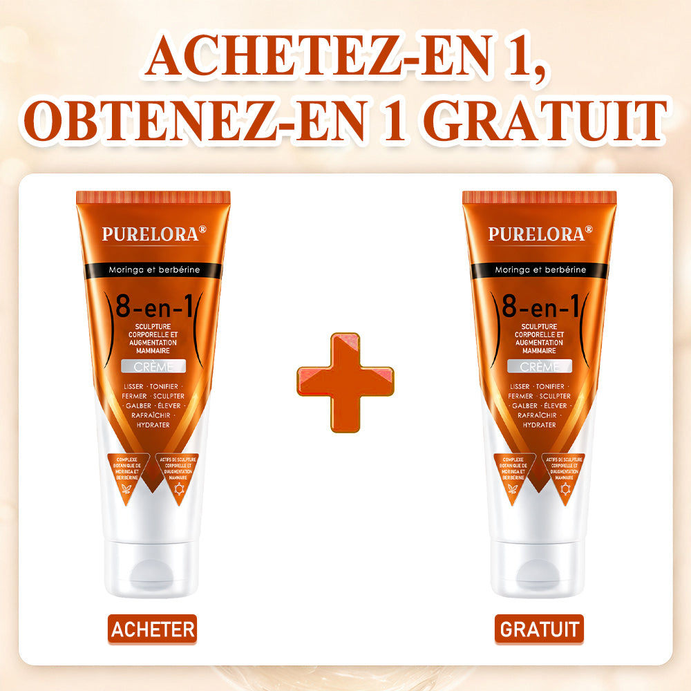 𝐎𝐟𝐟𝐢𝐜𝐢𝐚𝐥 𝐁𝐫𝐚𝐧𝐝 𝐒𝐭𝐨𝐫𝐞 |PURELORA® Moringa & Berberine 8-in-1 Body Sculpting & Bust Plumping Cream Smooth · Firm · Tone · Sculpt · Refresh · Hydrate · Plump · Lift