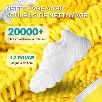 Sac de lavage pour chaussures réutilisable