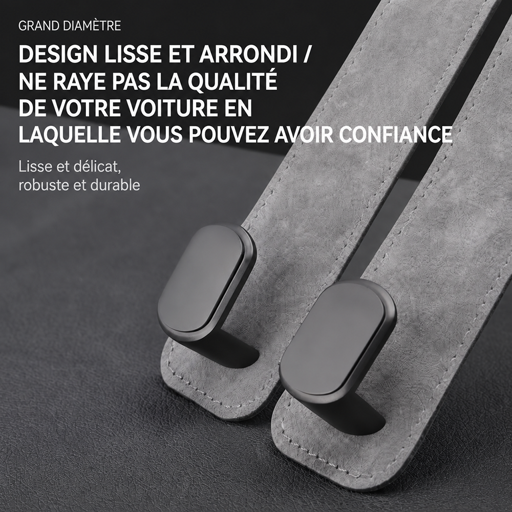 🚗✨ Aujourd’hui seulement : -80 % 💰 | Doubles crochets de luxe pour appuie-tête – Plus de rangement et de style !