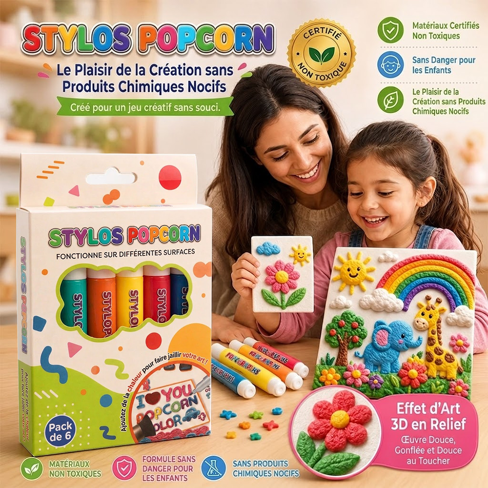 ✨ Aujourd’hui seulement : -80 % 🎠 | IEY® Stylo d’art 3D en relief – Donnez vie à vos dessins ! 🪄🎨