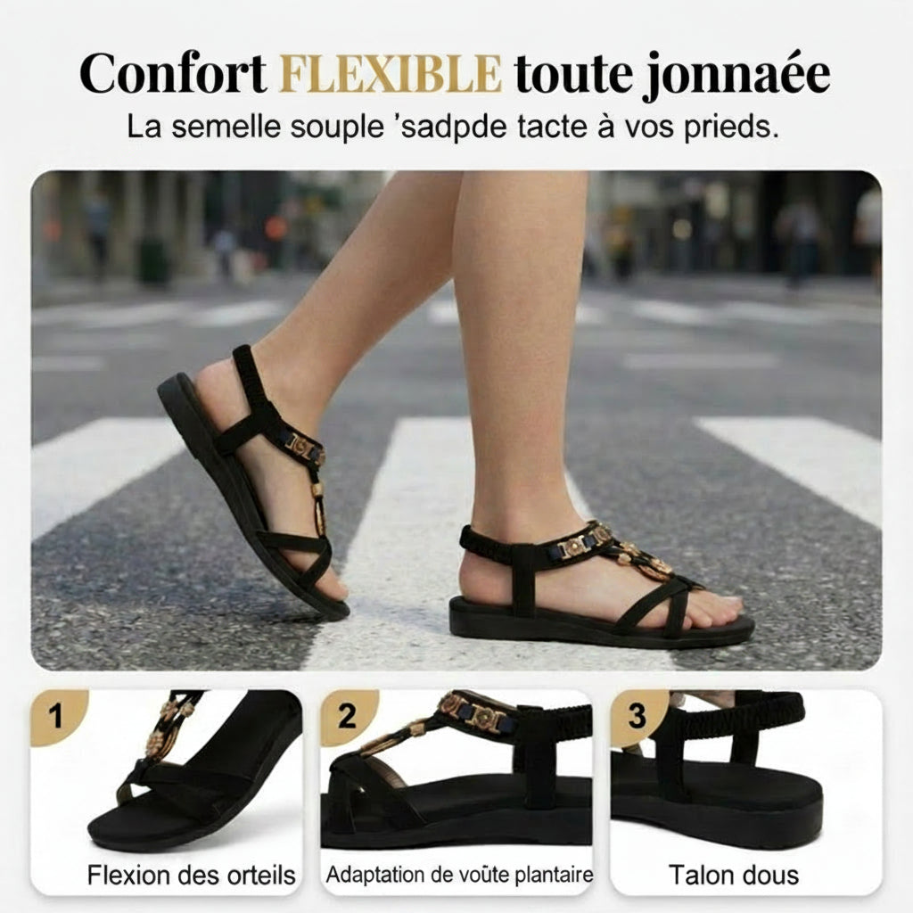 🏆 Meilleure vente 2026 – 👡 Offre limitée : -50 % sur les sandales slingback fleuries tendance pour femme, style bohème, sandales plates idéales pour les vacances à la plage, chaussures décontractées et polyvalentes pour femmes et filles.