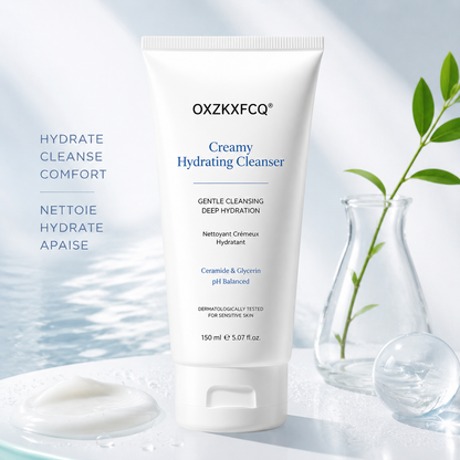OXZKXFCQ® Nettoyant hydratant crémeux