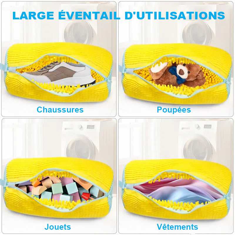 Sac de lavage pour chaussures réutilisable