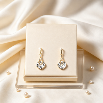(VENTE SPÉCIALE – DERNIER JOUR : -80 % 🔥) 👩🏻‍⚕️ Boucles d’oreilles au germanium et au magnésium – Vitalité lymphatique et thérapie magnétique