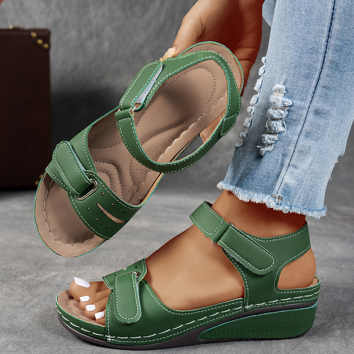 🏆 Meilleure Vente 2026 – Sandales Femme Ultra Confort avec Soutien de la Voûte Plantaire & Brides Réglables ☁️💆‍♀️