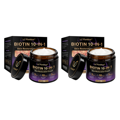 Fabriqué et expédié du France 🍁 Purelora® Crème Réparatrice Biotine 10-en-1 — Dernier Jour de Soldes : 75% de Réduction