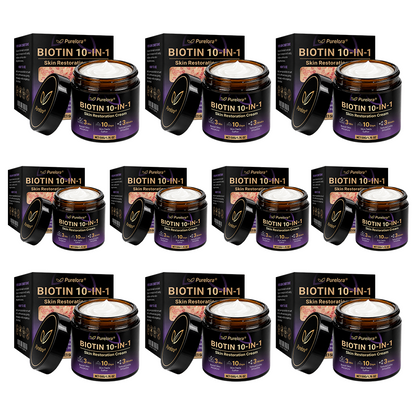 Fabriqué et expédié du France 🍁 Purelora® Crème Réparatrice Biotine 10-en-1 — Dernier Jour de Soldes : 75% de Réduction