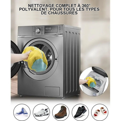 Sac de lavage pour chaussures réutilisable