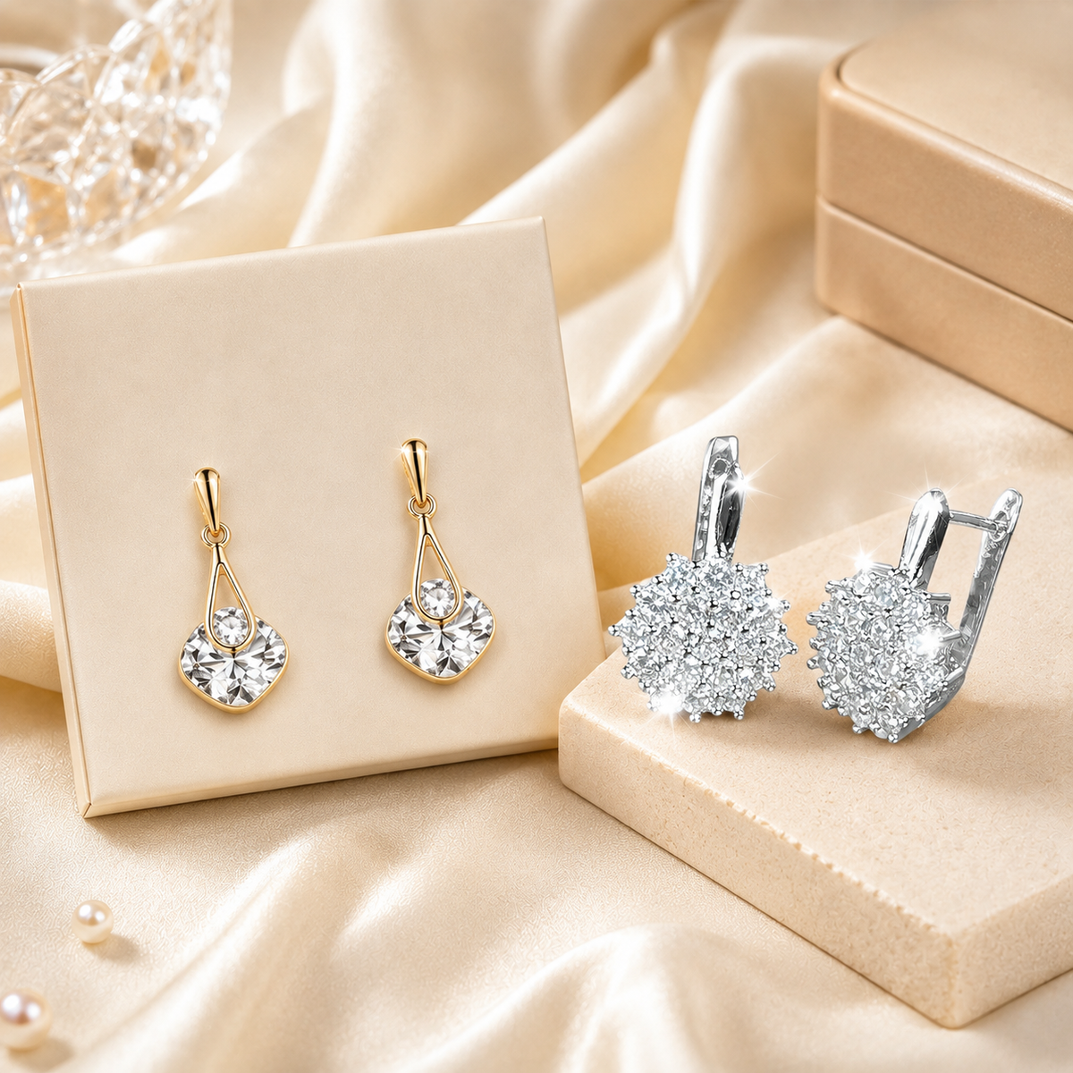 (VENTE SPÉCIALE – DERNIER JOUR : -80 % 🔥) 👩🏻‍⚕️ Boucles d’oreilles au germanium et au magnésium – Vitalité lymphatique et thérapie magnétique