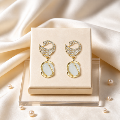 🔥VENTE SPÉCIALE – DERNIER JOUR : -80 % 🔥 👩🏻‍⚕️ Boucles d’oreilles au germanium et au magnésium – Vitalité lymphatique et thérapie magnétique