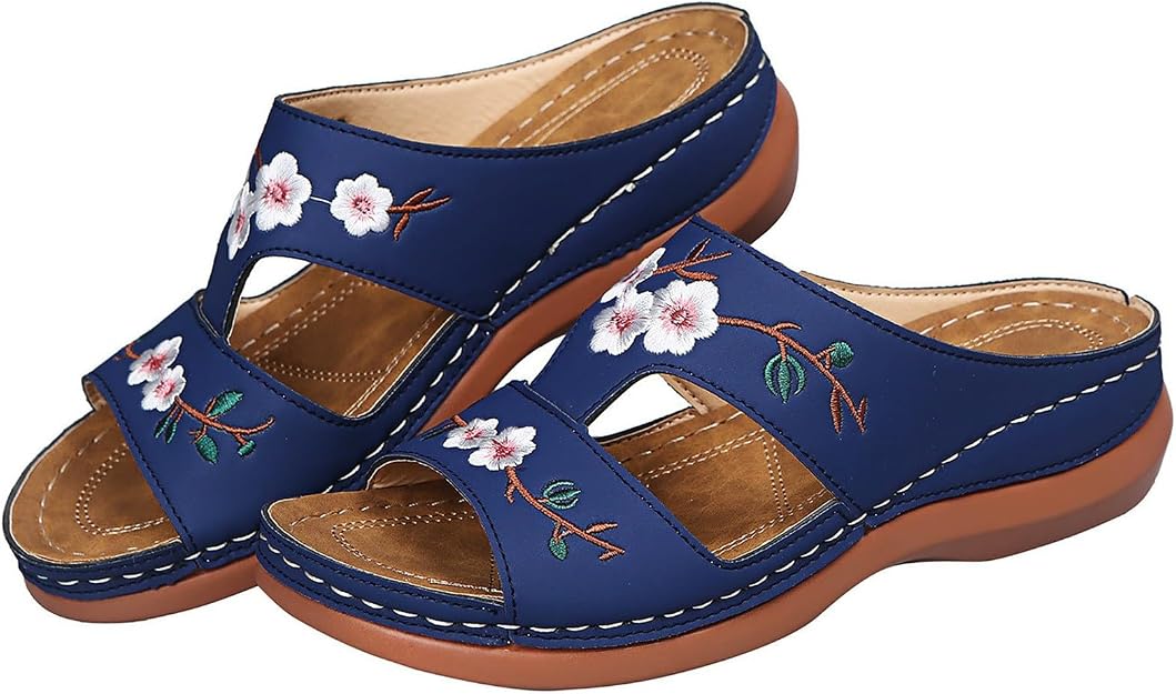🌸 DERNIER JOUR – 80 % DE RÉDUCTION Sandales confortables pour femme avec boucle métallique & semelle souple