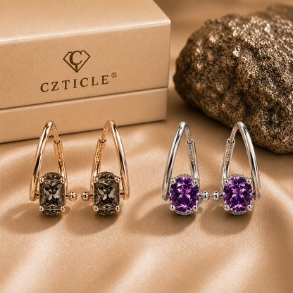 🔥 DERNIER JOUR : -80 % - 💎𝐂𝐙𝐓𝐈𝐂𝐋𝐄® Boucles d’oreilles Lymphvity en germanium à magnétothérapie