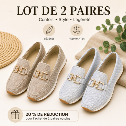 🔥 Bestseller 2026 🏆  Mocassins confortables avec soutien de la voûte plantaire 👟   𝐃𝐄𝐑𝐍𝐈𝐄𝐑 𝐉𝐎𝐔𝐑 : 𝟖𝟎 % 𝐃𝐄 𝐑𝐄𝐃𝐔𝐂𝐓𝐈𝐎𝐍