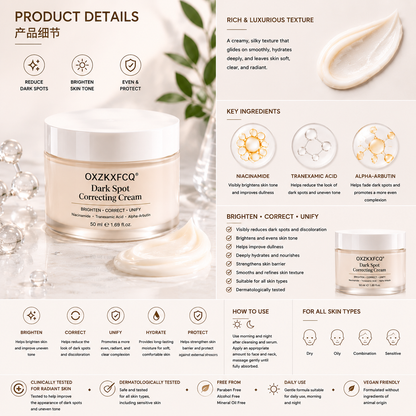 OXZKXFCQ® Crème correctrice anti-taches