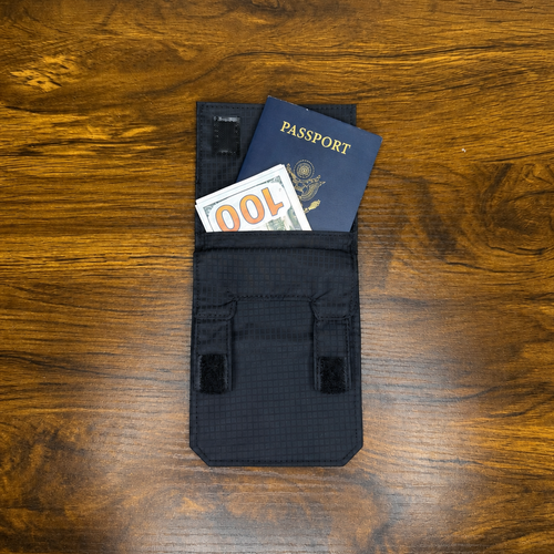🔒 Pochette de Voyage Invisible Anti-Vol – Passeport, Téléphone & Objets de Valeur en Sécurité✈️