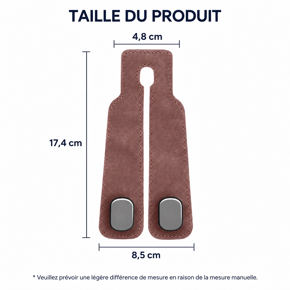 🚗✨ Aujourd’hui seulement : -80 % 💰 | Doubles crochets de luxe pour appuie-tête – Plus de rangement et de style !