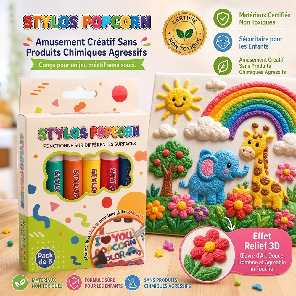 ✨ Aujourd’hui seulement : -80 % 🎠 | IEY® Stylo d’art 3D en relief – Donnez vie à vos dessins ! 🪄🎨