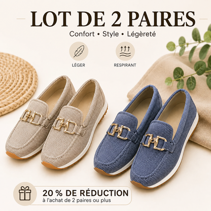 🔥 Bestseller 2026 🏆  Mocassins confortables avec soutien de la voûte plantaire 👟   𝐃𝐄𝐑𝐍𝐈𝐄𝐑 𝐉𝐎𝐔𝐑 : 𝟖𝟎 % 𝐃𝐄 𝐑𝐄𝐃𝐔𝐂𝐓𝐈𝐎𝐍