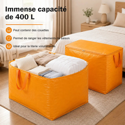 Sac de déménagement et de rangement extra-large de 300 L