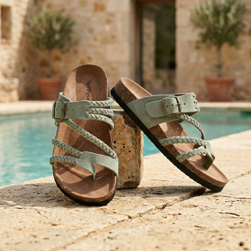 ⚡𝐃𝐄𝐑𝐍𝐈𝐄𝐑 𝐉𝐎𝐔𝐑 : 𝟖𝟎 % 𝐃𝐄 𝐑É𝐃𝐔𝐂𝐓𝐈𝐎𝐍 : Sandales orthopédiques à brides