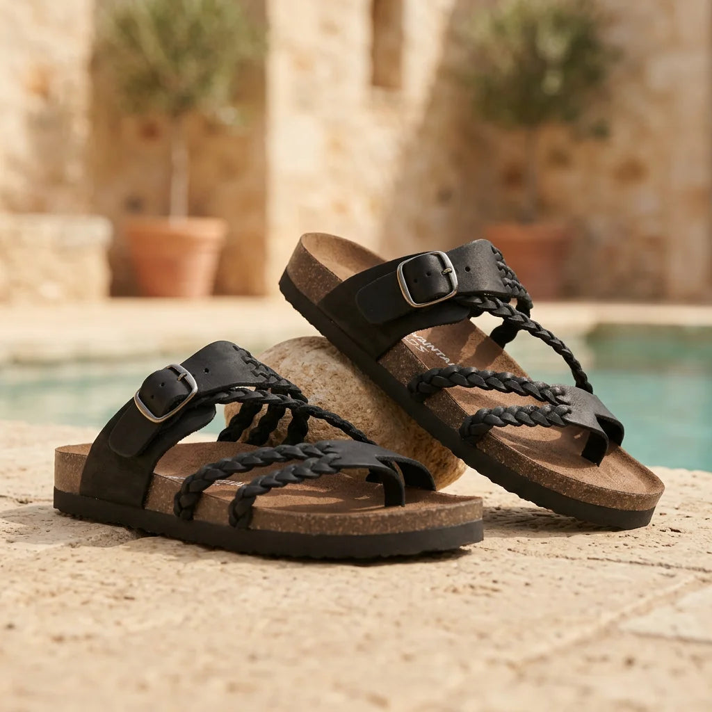 ⚡𝐃𝐄𝐑𝐍𝐈𝐄𝐑 𝐉𝐎𝐔𝐑 : 𝟖𝟎 % 𝐃𝐄 𝐑É𝐃𝐔𝐂𝐓𝐈𝐎𝐍 : Sandales orthopédiques à brides