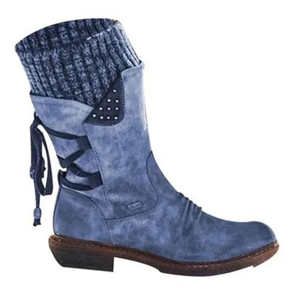 🔥 DERNIER JOUR -80% 🔥 Bottes d’Hiver Femme Chaudes en Laine avec Soutien Orthopédique