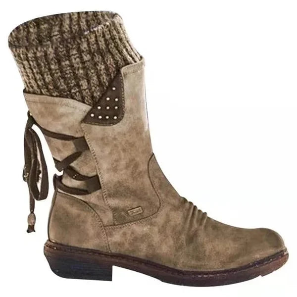 🔥 DERNIER JOUR -80% 🔥 Bottes d’Hiver Femme Chaudes en Laine avec Soutien Orthopédique
