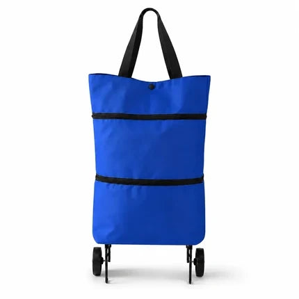 🛍️ 80% DE RÉDUCTION ! 🌿 Sac à Provisions Pliable Écologique 2-en-1 – Avec Roues Antidérapantes Silencieuses & Tissu Oxford Imperméable – Idéal pour les Courses, les Voyages et le Camping 👜