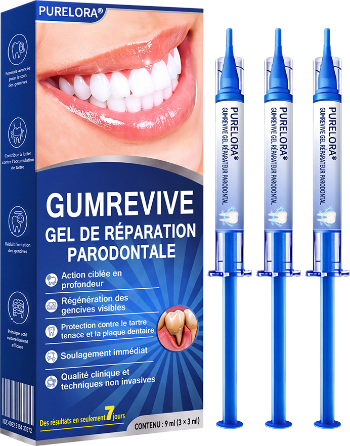 🧑‍⚕️🦷Purelora®  GumRevive Gel Réparateur Parodontal ✨