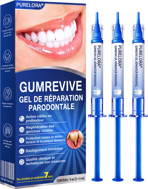 🧑‍⚕️🦷Purelora®  GumRevive Gel Réparateur Parodontal ✨